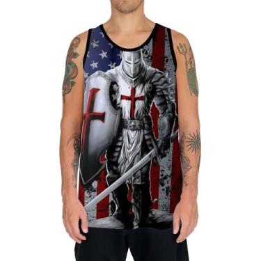 Imagem de Camiseta Regata Cavaleiros Templários Cruzadas Armaduras 6 - Enjoy Sho
