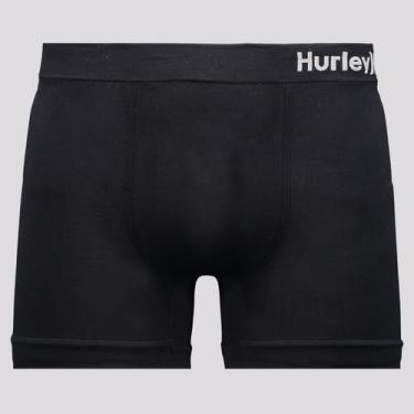 Imagem de Cueca Boxer Hurley Classic Preta, P
