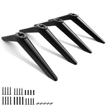 Imagem de (Versão atualizada) 2 pacotes de suporte base de TV para TCL Roku TV Legs substituição para TCL 71.1 cm 81.3 cm 101.6 cm 109.2 cm 124.5 cm 127.0 cm 139.7 cm 147.3 cm 165.1 cm 32S359 32S32S32S32S32S359