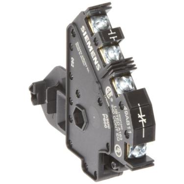 Imagem de Siemens 49AB11 Kit de contato auxiliar de partida e contator, 1 NO e 1 tipo NC, preto