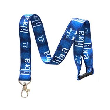 Imagem de Chaveiro Libra Zodiac Break Away Porta-crachá, Azul, One Size