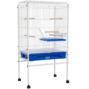 Imagem de Viveiro Grande para Calopsita Papagaio Ringneck Aves Luxo - Gaiolas Qu