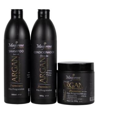 Imagem de Kit Pós Progressiva Óleo De Argan Premium Maycrene