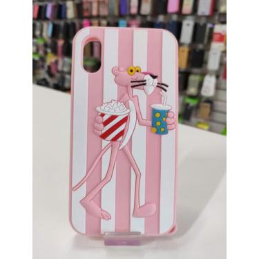 Imagem de Capa Capinha Compatível IP X/XS - Mustang, Rosa Pipoca