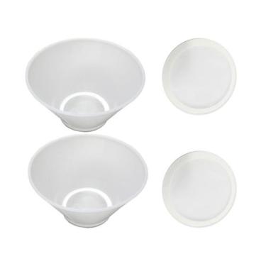 Imagem de 2 Coadores de Leite 15 cm Nylon Injesul + 2 Telas de Reserva