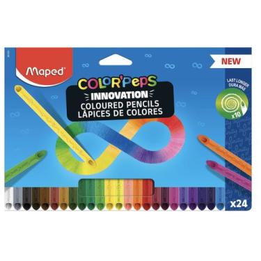 Imagem de Lápis de cor Infinito Colorpeps 24 cores - Maped