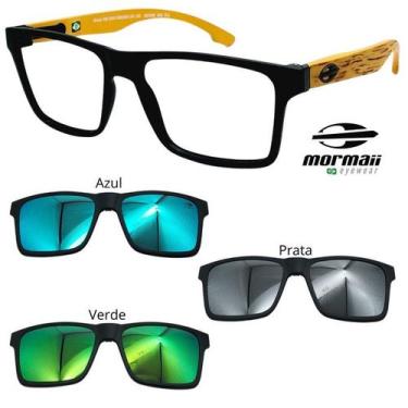 Imagem de Armação de Grau Mormaii Swap Ng 6098 Afl com 3 Clipons Avp, Afl