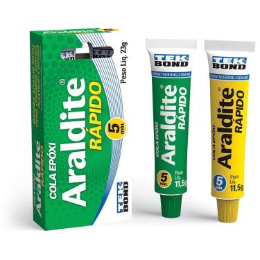 Imagem de Adesivo Araldite Rápído Cola Epóxi Tekbond
