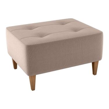 Imagem de Puff Piva Suede Bege