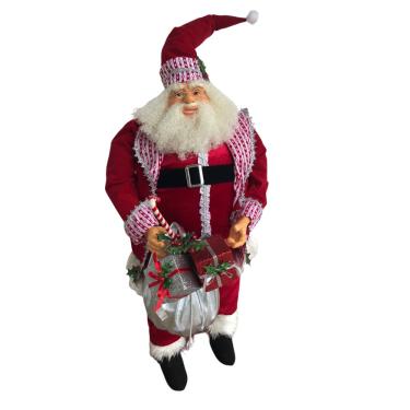 Imagem de Papai Noel Grande 106cm Decoração Natalina Luxo Super Saldão
