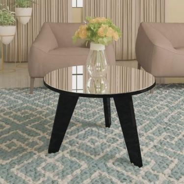 Imagem de Mesa de Centro Tampo com Espelho Espanha Artely