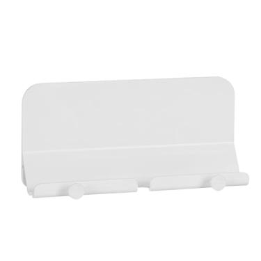 Imagem de Montagem de parede do telefone, suporte para telefone de parede,Suporte de telefônico que não é deslizamento - Organizador -chave adesivo, aparelhos de banheiro multifuncionais para casa, estúdio, via