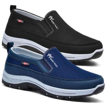 Imagem de Kit 2 Pares Tênis Sapatilha Masculino Casual Aquatico de Trilha Resist