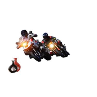 Imagem de Papel De Parede 3D Moto Touring Trail Corrida 3,5M Bkm51 - Você Decora