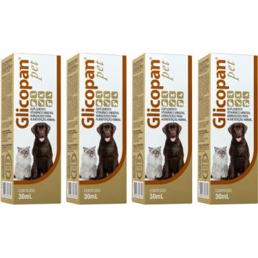 Imagem de Glicopan Pet 30ml - Vetnil - 4 Unidades