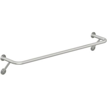 Imagem de Cabide De Roupas Dourado Montado Na Parede Cabide De Roupas De Tubo Industrial, Cabide De Roupas Resistentes Para Pendurar Roupas, Cabide De Armário Multiuso Para Guarda-roupa, Silver, Length 100cm