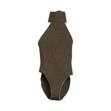 Imagem de Esquirla Roupas para bonecos de ação em escala 1/12, acessórios para fantasias, maiô, body, roupas casuais em miniatura para bonecos femininos de 6'', Verde