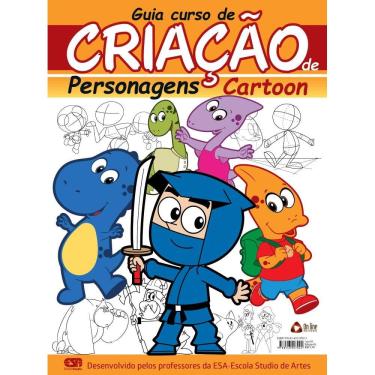 Imagem de GUIA CURSO DE CRIAçãO DE PERSONAGENS CARTOON