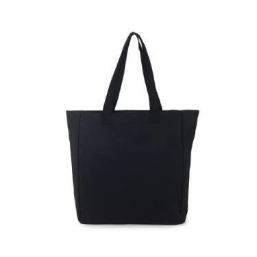Imagem de Bolsa tote professor estudante pedagogia educação preto liso - Lugagge