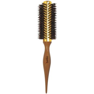 Imagem de Escova de Cabelo Belliz Madeira MTL Pont 25 Ref 417 com 1 Unidade
