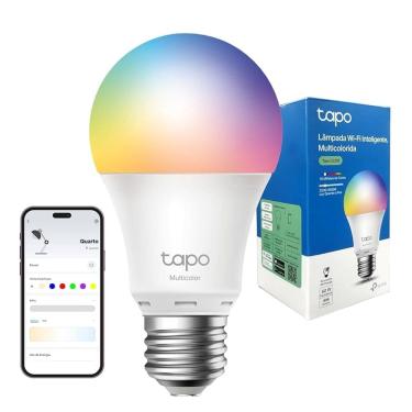 Imagem de Lampada Inteligente Wi-Fi Tapo L530e Rgb Bivolt Tp-Link