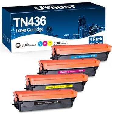 Imagem de LEMERO UTRUST Cartuchos de toner compatíveis TN436 de substituição para Brother TN 436 TN436BK TN433 TN431 para impressora Brother HL-L8360CDW HL-L8260CDW MFC-L8900CDW MFC-L8690CDW (pacote com 4)