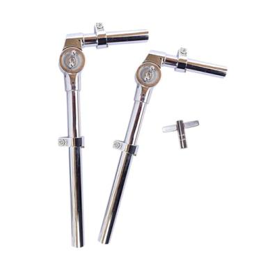 Imagem de oshhni Suporte de montagem para suporte de tambor de tom, acessório de substituição para instrumento musical, braçadeira de percussão, de para palco, 2 Peças