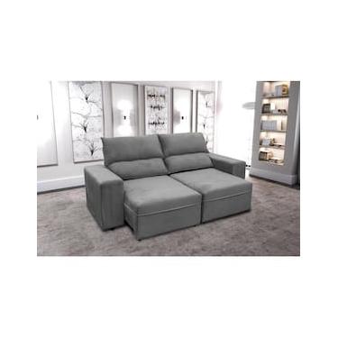 Imagem de Sofá RBF Móveis México 3 Lugares 200cm Retrátil Reclinável Molas Ensacadas