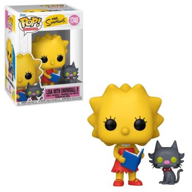 Imagem de Boneco Funko Pop! & Buddy Os Simpsons - Lisa e Bola de Neve