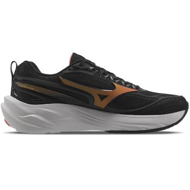 Imagem de Tênis Mizuno Space 5 - Masculino - 44 - Preto-Laranja
