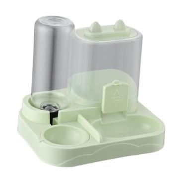 Imagem de Gralara Alimentador Automático para Animais de Estimação, Tigela de Alimentação para Animais de Estimação, Suprimento de Viagem, Tigela Compacta para Cães E G, Verde