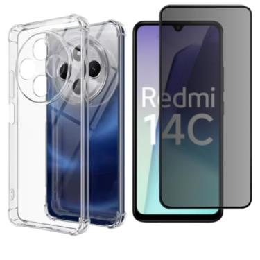 Imagem de Blance, Capa Anti Impacto + Pelicula De Privacidade Para Redmi 14C