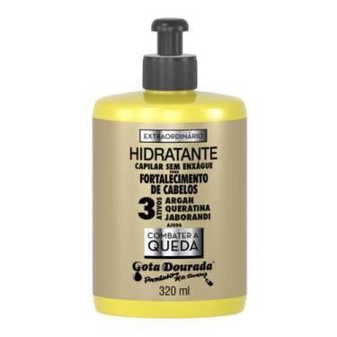 Imagem de Creme pentear gota dourada fortalecimento combate queda 320 ml