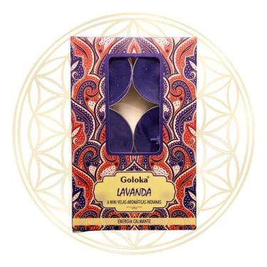 Imagem de Vela Aromática Para Rechaud Indiana Goloka, LAVANDA