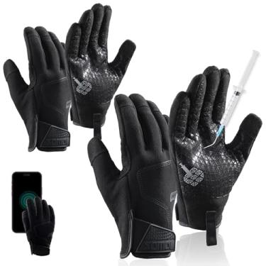 Imagem de TAILI Luvas de trabalho de nível 3, resistentes a perfurações nível 5 e resistentes a cortes A7, luvas de trabalho reforçadas com aderência, respiráveis, luvas de jardinagem com tela sensível ao toque