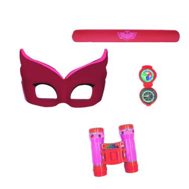 Imagem de Kit pj masks mascara * acess