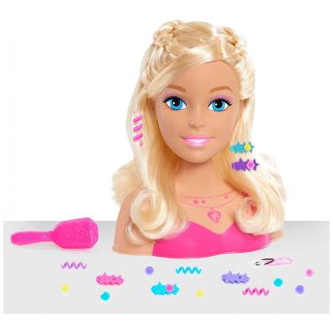 Imagem de Boneca Fashionistas com 20 Acessórios de Cabelo para Crianças de 3 a 8 Anos, BARBIE 625...