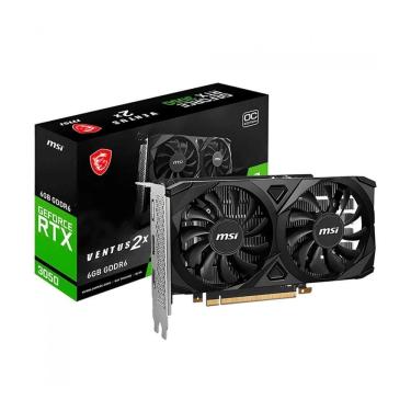 Imagem de Placa De Vídeo Nvidia Geforce Gtx 3050 Gddr6 6Gb Msi