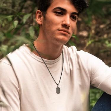 Imagem de Colar para homens e mulheres, pingente de fé de aço inoxidável, Sebastian, machados, cruz, árvore da vida, pingente religioso, minúsculo, colar com pingente de fé, One Size, Aço inoxidável, Sem Pedra