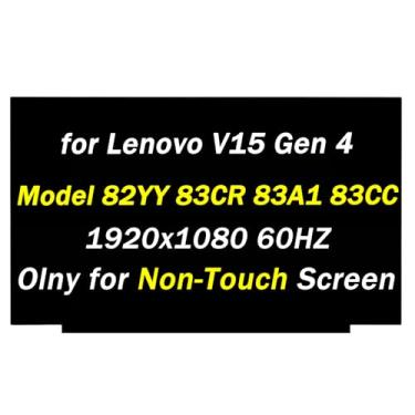 Imagem de PEHDPVS Tela de substituição para Lenovo V15 G4 IAN AMN IRU ABP IAH Display LCD para V15 Gen 4 Type 83A1 83CC 39.6 cm 60HZ 30Pins 1920x1080 LCD LED painel de exibição de laptop (apenas para tela sem