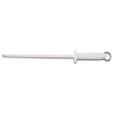 Imagem de Chaira Estriada Tramontina Profissional Com Haste Em Aço Carbono E Cabo De Polipropileno Branco 14"