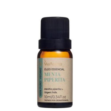 Imagem de Óleo Essencial de Menta Piperita Via Aroma 10ml - Hortelã Pimenta