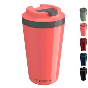 Imagem de Copo Térmico Minas 400 ML com Tampa Parede Dupla Multiuso Squeese Unit
