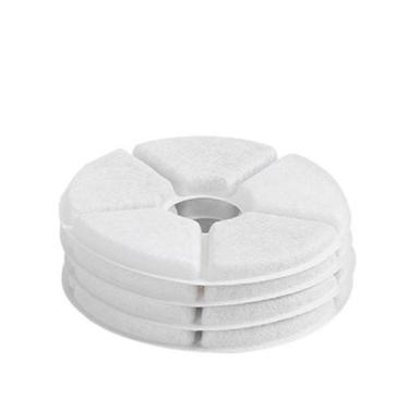Imagem de Refil Para Bebedouro Fonte Pet Kit 4 Refis Filtro Purificador Carvão A