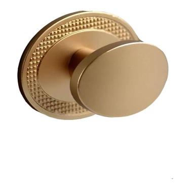 Imagem de Puxador Beetle Ponto Com Base Granado Dourado Zen Design Cor