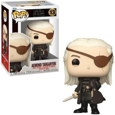 Imagem de Funko Pop Aemond Targaryen 13 Game Of Trhones A Casa do Dragão House Of The Dragon