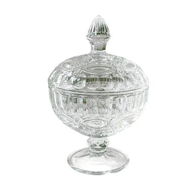 Imagem de Bomboniere Memoir 380Ml Vidro Com Tampa Wincy Casa Potiche