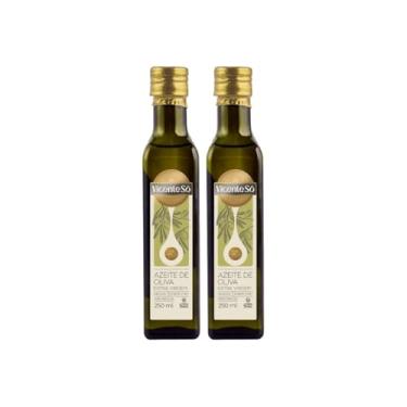 Imagem de Kit com 2 Azeites de Oliva Extra Virgem Vicente Só 250ml