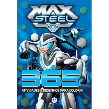 Imagem de Livro - Max Steel - 365 atividades e desenhos para colorir