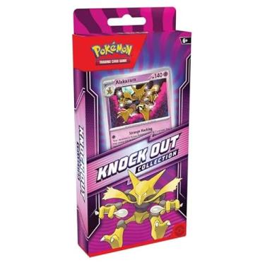 Imagem de Pokemon Trading Card Game Knockout Collection - Includes Sticker Sheet, 2 Booster Packs and Foil Card (Alakazam)